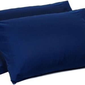Zelesta Wonderbed Kussenslopen Navy - Set van 2, 60 x 70 cm