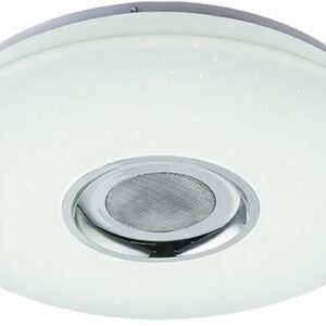 Globo plafonnière Nicole wit kunststof Ø 40cm LED 41329-18