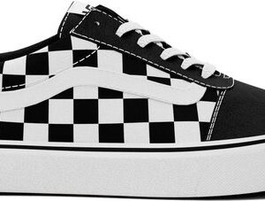 VANS WM Ward (Checkerboard) Black/Whte -Maat 36