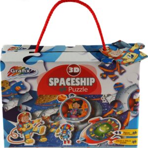 Grafix 3D ruimteschip 45-delige puzzel
