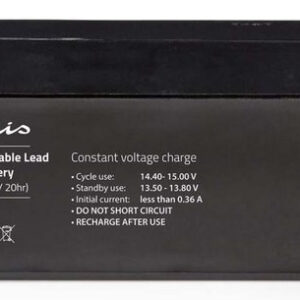 Nedis Oplaadbare Loodaccu - Lead-Acid - Oplaadbaar - 12 V - 1300 mAh