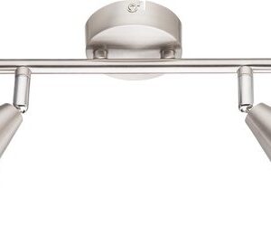 GLOBO 54919-2N, Nikkel, Glas, Metaal, IP20, E14, LED verlichting