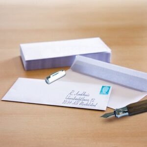 Raadhuis dienstenvelop - 110x220mm - DL - met plakstrip - wit - 500 stuks