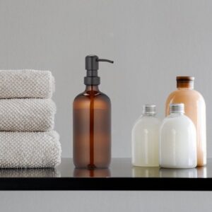 Set van 2 glazen zeeppompen - 500 ml