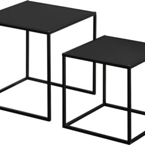 HOMCOM Salontafelset met Stalen Frame 839-563V00
