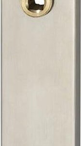 Impresso schild blind RVS - 41 x 226 mm - Set van 2