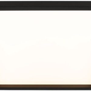 Briloner Leuchten - LED-plafondlamp met achtergrondverlichting, 22W, 3000 lumen, wit-zwart