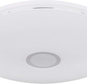 Globo Connor Plafonnière - Wit Metaal - Ø 50cm - LED