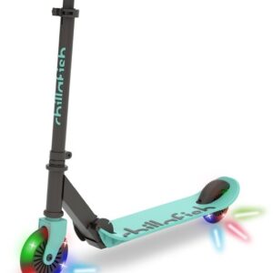 Chillafish Flexxi Glow Kinderstep voor jongens en meisjes vanaf 5 jaar - Blauw Groen