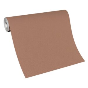 Erismann Vliesbehang Elle Decoration Effen Structuur Rood Bruin 10335-48