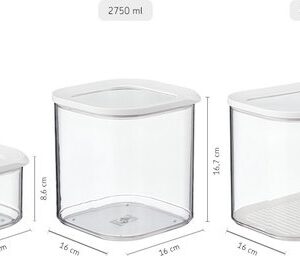 Mepal Modula bewaardoos - 2750 ml - Wit