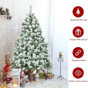 Coast Kunstkerstboom 180 cm met metalen voet en PVC naalden