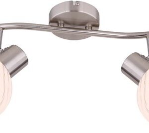 GLOBO 54025-2, Nikkel, Glas, Metaal, IP20, E27, 40 W