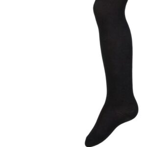 effen zwarte kindermaillot  - maat 110-116