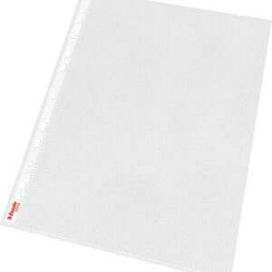 Esselte Showtas A4 - 30% Gerecycled Plastic - 100 stuks - Transparant - Voor Thuiswerken - Ideaal