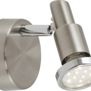 Briloner Leuchten COOL - wandlamp - draaibaar & kantelbaar - incl. 3W LED-lamp - 10,5 x 11 x 12 cm