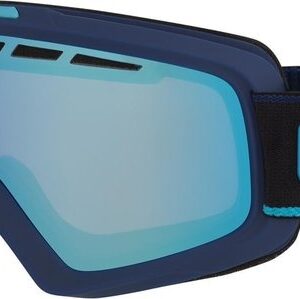 Bollé Nova II Unisex Skibril - Mat Navy & Neon Blauw Aurora - Lens Cat. 2