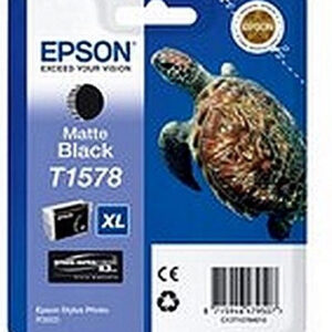 Epson T1578 - Inktcartridge / Mat Zwart