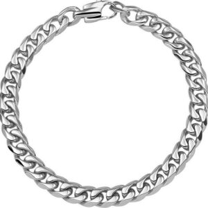 Vigor armband gourmet 11 mm 22 cm - Staal