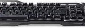 Nedis Gamingtoetsenbord - Frans - Zwart