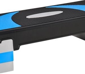 HOMCOM stapbord - kunststof - 80L x 31B x 20H cm - blauw