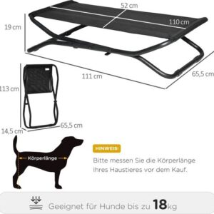 PawHut Opvouwbaar Huisdierbed D04-216V01