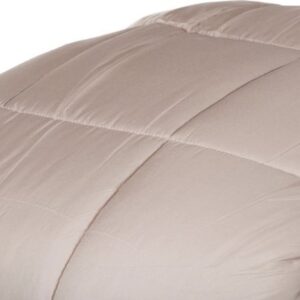 Zelesta® Wonderbed Taupe 240x200cm - Dekbed zonder overtrek - Wasbaar hoesloo