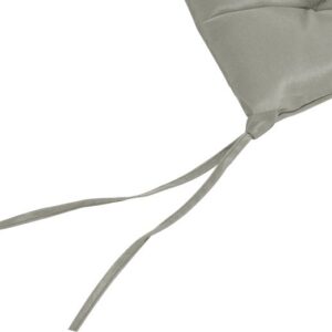 Outsunny Buiten zitkussen set - Polyester, schuim - 98L x 50B x 8H cm - Lichtgrijs
