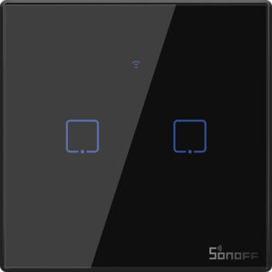 Smart Switch WiFi + RF 433 Sonoff T3 EU TX (2-kanaals)