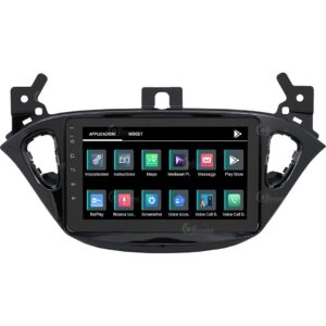 Op maat gemaakte autoradio voor Opel Corsa E Android GPS Bluetooth WiFi Dab USB Full HD Touchscreen