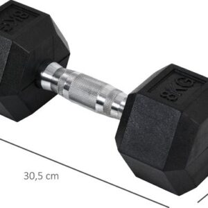 HOMCOM Set van 2 korte zeshoekige halters A91-018V01