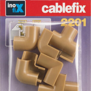 Cablefix 2201 (8x7mm)  - Licht bruin - Verbindingen (Grenenhout kleur)