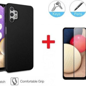 2-In-1 Screenprotector Bescherming Protector Set Geschikt Voor Samsung Galaxy A32 5G - Full Cover