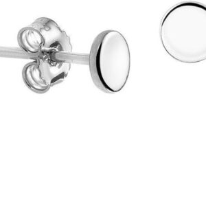 Glams oorknoppen - 4.5 mm - Zilver