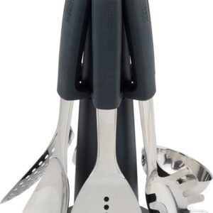 Joseph Joseph - Elevate Carrousel met 6 RVS Keukenhulpen - Zilver