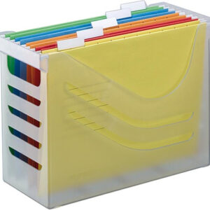Djois office box - 5 x Euroflex hangmappen - wit