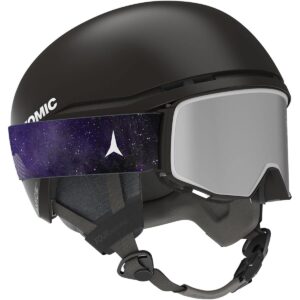 ATOMIC Four AMID helm, volwassenen, uniseks, zwart (zwart), 48-52 cm