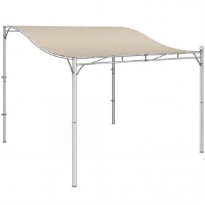 Outsunny Pergola Gazebo Vervangdak - Polyester - 298L x 293B x 1H cm - Crèmewit