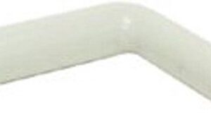 ABU valpijpbocht t.b.v laaghangend reservoir O44x50mm 21x21cm 90° wit