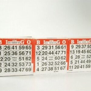 Bingokaarten 1500 Vellen – Eenkleurig voor Eenmalig Gebruik – Bingo Accessoire voor Evenementen