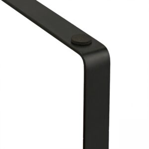 Relaxdays keukenrek, 2-delige set, stapelbaar rek voor kruiden en borden, industrieel design, bruin/
