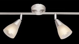 GLOBO 54919-4N, Nikkel, Glas, Metaal, IP20, E14, LED verlichting