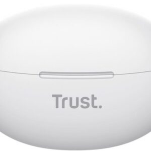 Trust Yavi Bluetooth Earbuds - Volledig Draadloze Oordopjes met Noise-Cancelling Microfoons - Wit