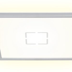 BRILONER FREE - Plafondlamp met achtergrondverlichting - LED - 18 W - 2400 Lumen - vierkant - wit zi