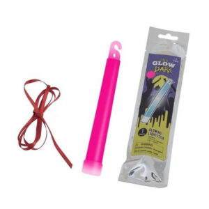 EUROPALMS breekstaafjes kniklichtjes - glow in the dark XL - 15cm  - 12 stuks - Roze