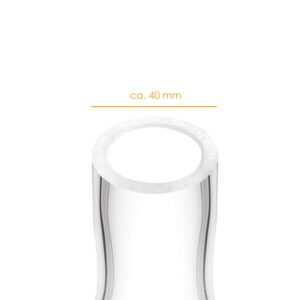 DILAW® TRIPHAN Shisha glazen kom reserveglas zonder schroefdraad (small)