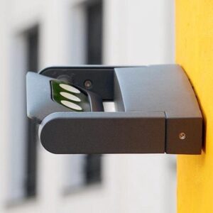 LUTEC Mini LED Wandlamp voor Buiten - Aluminium - Donkergrijs
