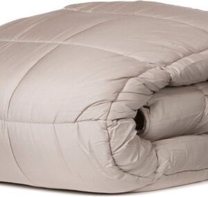 Zelesta® Wonderbed Taupe 140x200cm - Dekbed zonder overtrek - Wasbaar hoesloo