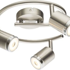 Globo Comore Spot - Nikkel Metaal - Ø 25cm - LED - 56958-3