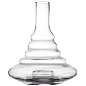 DILAW Onyx Shisha Kom met Glas Vervangglas - Medium, Hoogte: ca. 19,5 cm, zonder Gewinde